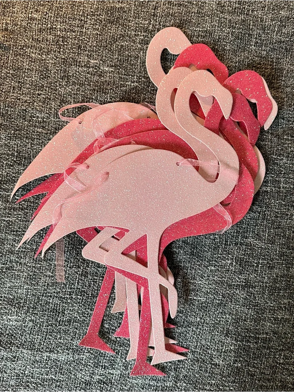 Decorations for a Pink Flamingo Birthday • summer decorations